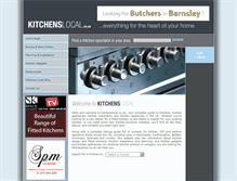 Tablet Screenshot of kitchenslocal.co.uk